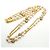 Collana Chanel placcata oro D'oro - vista 3
