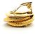 Orecchini a clip Chanel Blue and Gold D'oro - vista 9