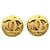 Orecchini a clip Chanel placcati oro D'oro