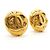 Orecchini a clip Chanel placcati oro D'oro - vista 2