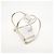 Autre Marque Orecchini Tiffany & Co. Heart in argento sterling 925 - vista 2