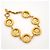 Pulsera de dijes Chanel chapada en oro Dorado - vista 2