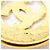 Chanel Coco Mark Circle Halskette Golden - Ansicht 7