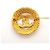 Chanel vergoldete Brosche Golden - Ansicht 4