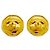 Chanel vergoldete Clip-Ohrringe Golden