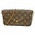Portafoglio Louis Vuitton Monogram Pochette Felicie Fuschia