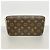 Portafoglio Louis Vuitton Monogram Pochette Felicie Fuschia - vista 11
