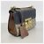 Borsa a tracolla Gucci GG Supreme Marrone Nero - vista 2