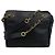 Chanel Triple Coco Schultertasche aus Kaviarleder Schwarz