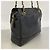 Chanel Triple Coco Schultertasche aus Kaviarleder Schwarz - Ansicht 2