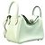Hermès Borsa Hermes Lindy Mini Swift Verde - vista 2