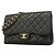 Chanel Schultertasche Schwarz