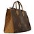 Louis Vuitton Monogram Giant Reverse OnTheGo MM Tote Bag Braun - Ansicht 2