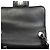 Borsa a tracolla Chanel in pelle d'agnello nera Nero - vista 9