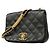 Borsa a tracolla Chanel Matelassé con catena Nero