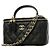 Borsa a tracolla con catena Chanel Matelassé Nero