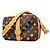 Louis Vuitton Monogram Craggy Envelope Schultertasche Schokolade
