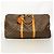 Louis Vuitton Monogram Keepall Bandoulière 60 Boston Bag Marrone - vista 14