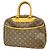 Borsa Louis Vuitton Monogram Deauville Marrone