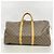 Keepall Borsa Boston Louis Vuitton Marrone - vista 12