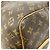 Keepall Borsa Boston Louis Vuitton Marrone - vista 6