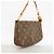 Louis Vuitton Monogram Pochette Accessoires Pouch Castaño - vista 2