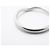Autre Marque Tiffany & Co. Gebogener Ring aus Platin - Ansicht 11