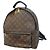 Zaino Louis Vuitton Monogram Palm Springs MM Marrone
