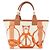 Hermès Borsa Hermes FANRAISIE D'ETRIERS Steeple Rosso Beige Crudo - vista 2