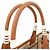 Hermès Borsa Hermes FANRAISIE D'ETRIERS Steeple Rosso Beige Crudo - vista 6