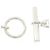 Hermès Bracciale con Charms Hermes Chaine d'Ancre MM Silver - vista 3