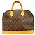 Borsa Louis Vuitton Alma Monogram Marrone
