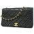 Borsa a tracolla con catena Chanel Matelassé Nero