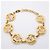 Bracciale con ciondoli placcato oro Chanel D'oro - vista 3