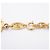Bracciale con ciondoli placcato oro Chanel D'oro - vista 4