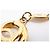 Bracciale con ciondoli placcato oro Chanel D'oro - vista 6