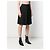 Falda Chanel de lana negra con pliegues Negro - vista 3