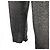Pantaloni Genny 80s in camoscio nero e argento - vista 5