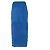 Autre Marque Gonna lunga Complice in camoscio blu elettrico - vista 3
