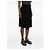 Falda Chanel de lana negra plisada Negro - vista 5