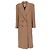 Abrigo Chanel de cachemira camel Castaño