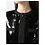 Abrigo Chanel negro con lentejuelas - vista 5