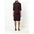 Autre Marque Abito A.N.G.E.L.O. Vintage Cult 60s Bordò - vista 4