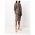 Jean Louis Scherrer Vestido Jean-Louis Scherrer dos anos 90 Marrom - vista 4