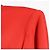 Mila Schön Kleid aus roter Wolle mit schwarzem Samt - Ansicht 4