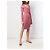 Vestido midi Alaïa de lana rosa - vista 3