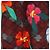 Autre Marque A.N.G.E.L.O. Vintage Upcycling '70s Kimono Bordò - vista 4
