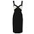 Mila Schön Kleid aus den 1990ern Schwarz
