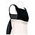 Autre Marque 6267 Kleid aus Wollmischung weiß schwarz - Ansicht 8
