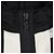 Robe Moncler en soie noire et blanche brodée fleurs - vue 4